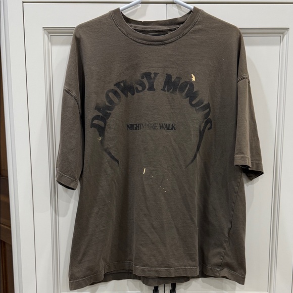 Zara Other - Zara Drowsy Moods Nightmare Walk T-shirt oversized fit. Men’s large green Grunge
